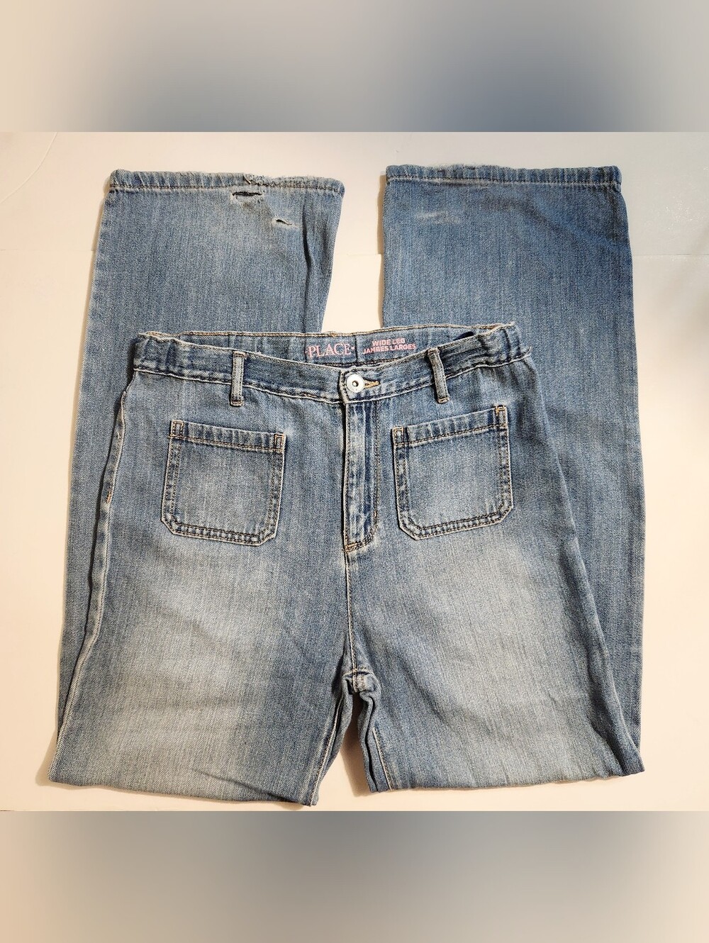 🩷The Children's Place Wide Leg Jeans Size: 16